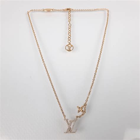 louis vuitton sterling silver necklace|Louis Vuitton iconic necklace.